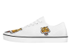 Fierce Tiger Head Canvas Sneakers