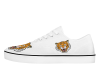 Fierce Roaring Tiger Canvas Sneakers