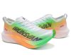Men's and Women's Running Shoes - Carbon Plate Running Shoes Lightweight, Cushioned, Arch Support Sneakers for Running, Training, and Daily Wear-Green-orange