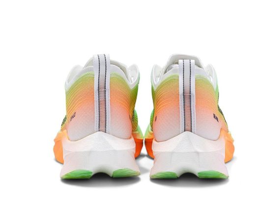 Men's and Women's Running Shoes - Carbon Plate Running Shoes Lightweight, Cushioned, Arch Support Sneakers for Running, Training, and Daily Wear-Green-orange