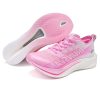 Men's and Women's Running Shoes - Carbon Plate Running Shoes Lightweight, Cushioned, Arch Support Sneakers for Running, Training, and Daily Wear-Pink