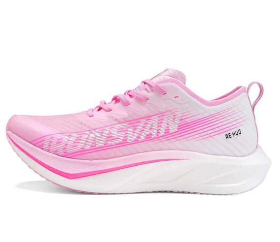 Men's and Women's Running Shoes - Carbon Plate Running Shoes Lightweight, Cushioned, Arch Support Sneakers for Running, Training, and Daily Wear-Pink