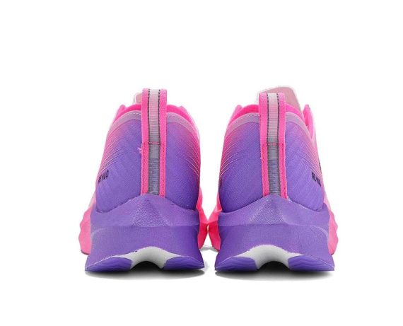 Men's and Women's Running Shoes - Carbon Plate Running Shoes Lightweight, Cushioned, Arch Support Sneakers for Running, Training, and Daily Wear-Pink-purple