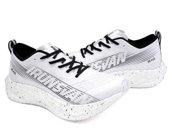 Men's and Women's Running Shoes - Carbon Plate Running Shoes Lightweight, Cushioned, Arch Support Sneakers for Running, Training, and Daily Wear-White