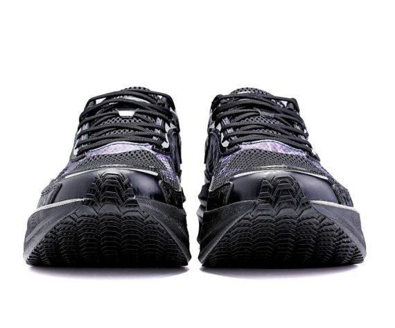 Women & Mens for Running Shoes - Carbon Plate Running,Shoes High Rebound, Dual Cushion, Slip-Resistant for Daily Exercise Training Commuting - Interstellar Black