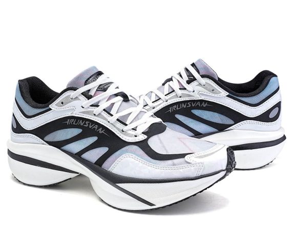 Women & Mens for Running Shoes - Carbon Plate Running,Shoes High Rebound, Dual Cushion, Slip-Resistant for Daily Exercise Training Commuting - Lunar Gray