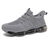 Men's Air Running Shoes Non Slip Workout Casual Sport Shoes for Men Basketball Sneakers Fashion Tennis Sport Fitness Cross Trainers - Z02 Grey