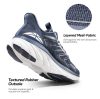 Men's Slip On Walking Shoes Running Comfortable Tennis Breathable Non Slip Athletic Gym Workout Cross Training Fashion Sneakers - Blue