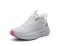 Women's Slip On Walking Shoes Running Comfortable Tennis Breathable Non Slip Athletic Gym Workout Cross Training Fashion Sneakers - Light Grey Purple