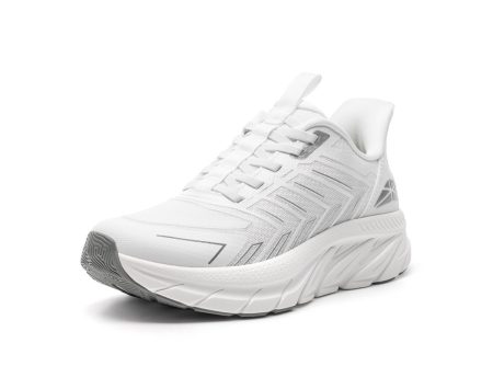 Women's Slip On Walking Shoes Running Comfortable Tennis Breathable Non Slip Athletic Gym Workout Cross Training Fashion Sneakers - White