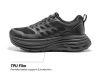 Women's Walking Shoes Cushion Running Tennis Shoes ActiveFloat Non-Slip Comfortable Breathable Workout Gym Sports Athletic Fashion Sneakers - Black