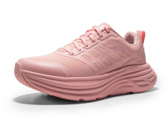 Women's Walking Shoes Cushion Running Tennis Shoes ActiveFloat Non-Slip Comfortable Breathable Workout Gym Sports Athletic Fashion Sneakers - Pink