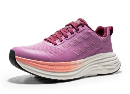 Women's Walking Shoes Cushion Running Tennis Shoes ActiveFloat Non-Slip Comfortable Breathable Workout Gym Sports Athletic Fashion Sneakers - Purple
