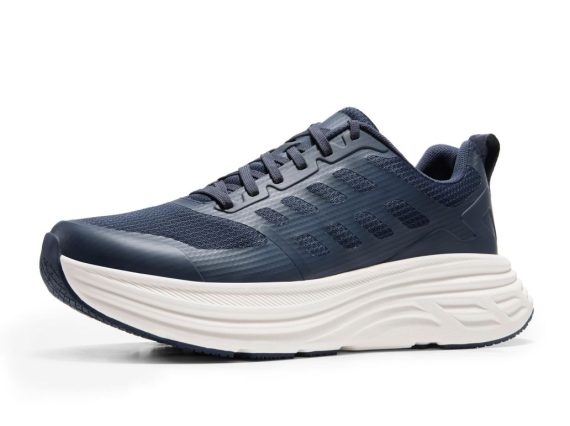 Men's Walking Running Tennis Cushioning Shoes ActiveFloat Non Slip Athletic Gym Workout Jogging Comfortable Sneakers - Blue