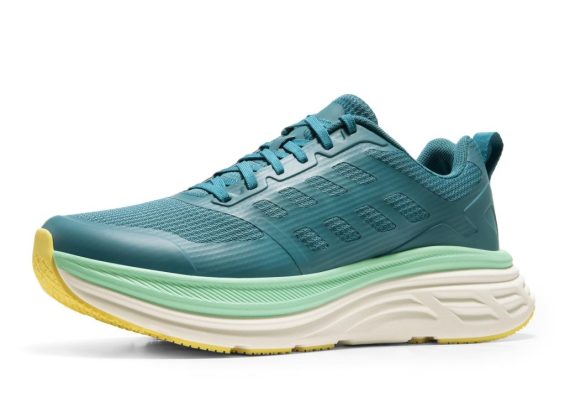 Men's Walking Running Tennis Cushioning Shoes ActiveFloat Non Slip Athletic Gym Workout Jogging Comfortable Sneakers - Blue Green