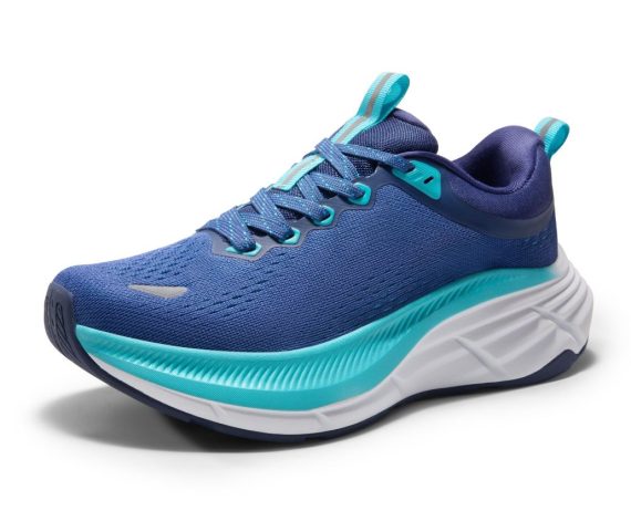 Women's Walking Shoes Cushion Comfortable ActiveBreeze Running Tennis Shoes Non-Slip Workout Gym Sports Athletic Breathable Fashion Sneakers - Blue
